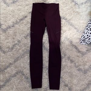 Lululemon speed up tight 28” size 2 maroon